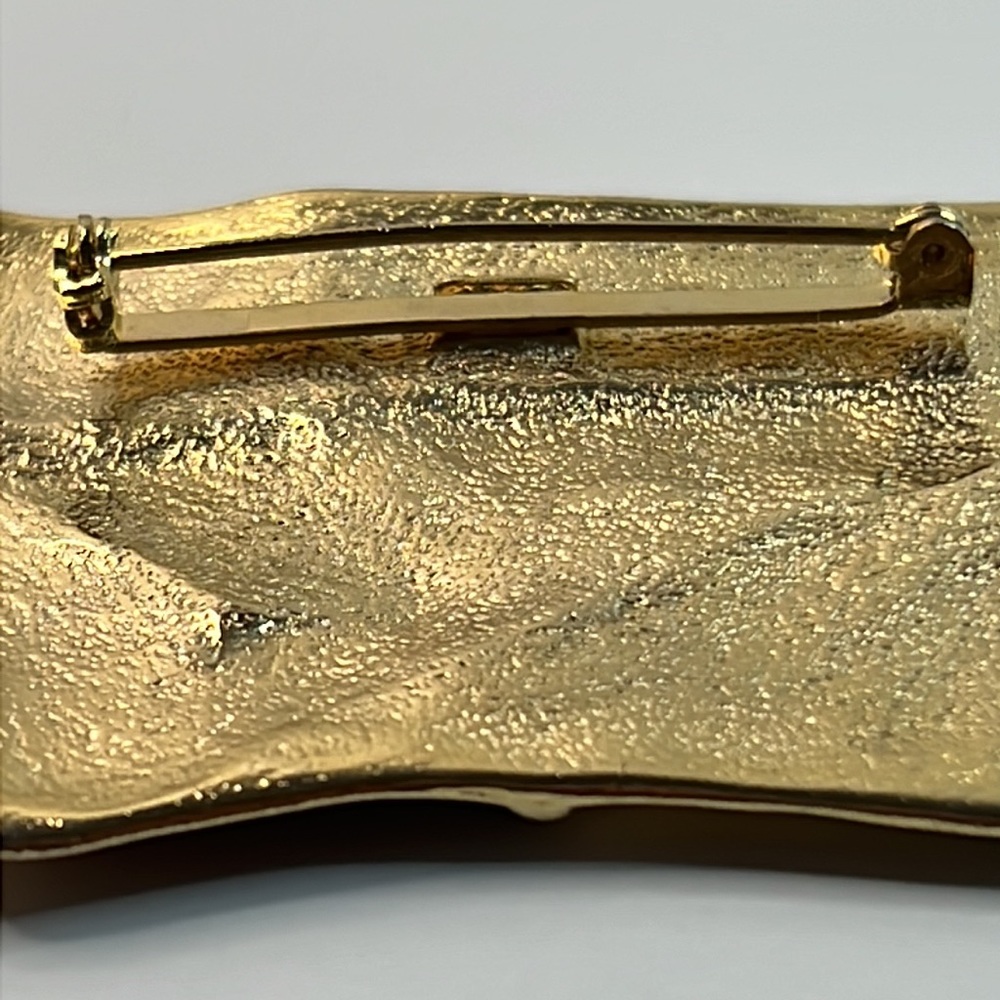 Modernist Multicolored Brooch - Picture 13 of 14